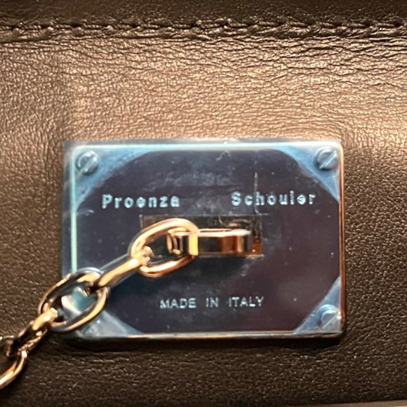 PROENZA SCHOULER Suede Nubuck Medium Hava Bag, Beautiful Burgundy - Picture 4 of 13